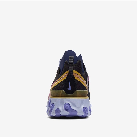 NWT Nike React Element 55 PRM Black/Magic Flamingo - Picture 3 of 6